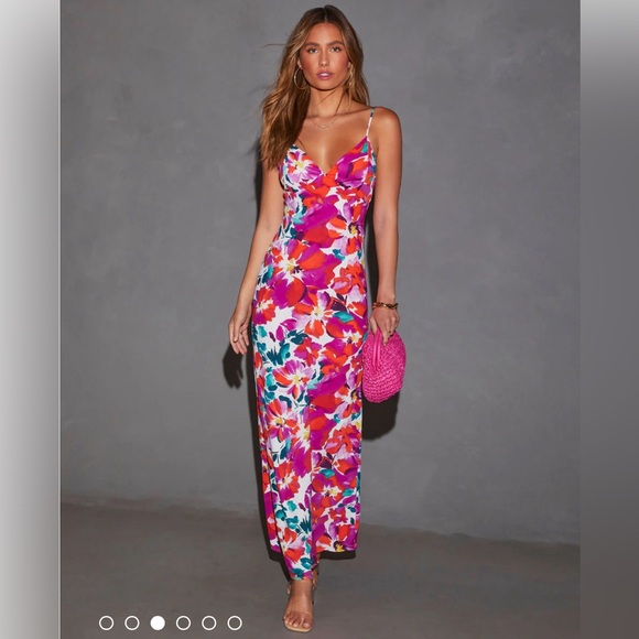 VICI Jazelle Floral Maxi Slip Dress - Picture 3 of 6